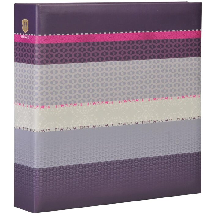 Henzo Stock Album Álbum Memo Niveles morado 200 fotos 10x15 cm