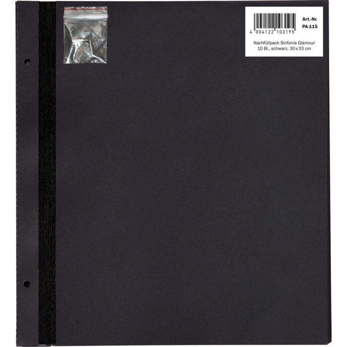 Walther Recambio Sinfonia Glamour negro 30x33 cm