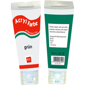 Pintura acrílica 75 ml verde