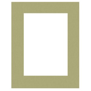 Passepartout 15x20 cm - 10x15 cm Verde Alga