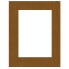 Passepartout 15x20 cm - 10x15 cm Tabacco