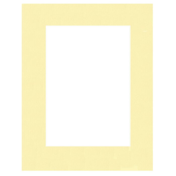Passepartout 15x21 cm - 10x15 cm Crema