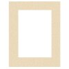 Passepartout 15x21 cm - 10x15 cm Perg Avorio Antico