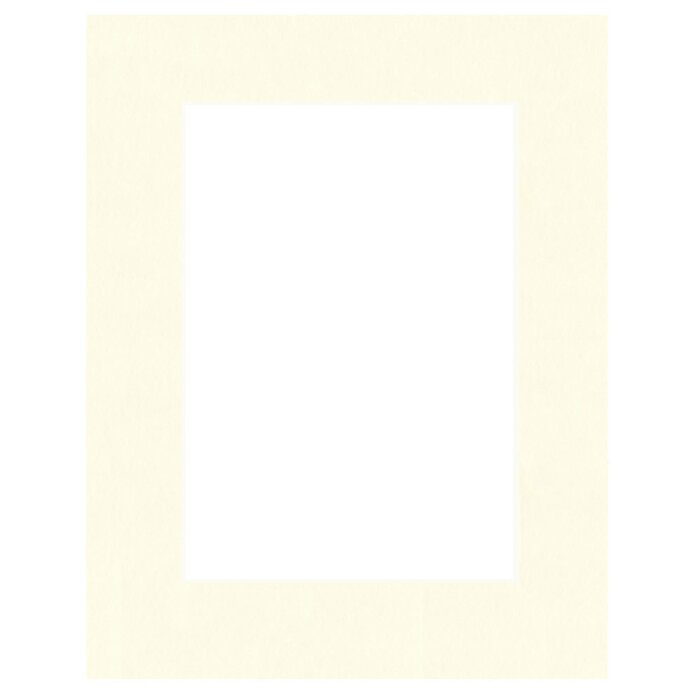 HNFD Passepartout 18x24 cm - 13x18 cm Avorio Liscio (Crema)