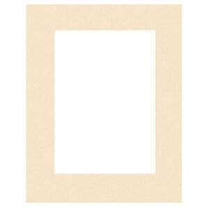 Passepartout 20x20 cm - 10x10 cm Avorio di Castiglia