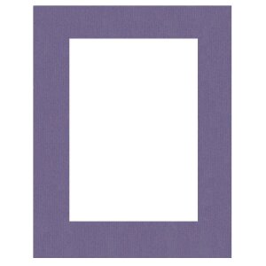 Passepartout 20x20 cm - 13x13 cm Lilla Scuro