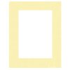 Passepartout 20x25 cm - 13x18 cm Crema