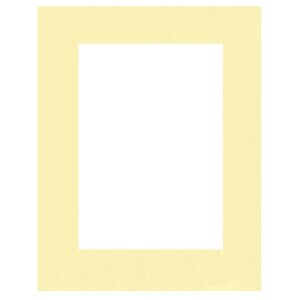 Passepartout 20x60 cm - 10x40 cm Crema