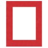 Passepartout 21x29,7 cm - 13x18 cm Rosso Ciliegia