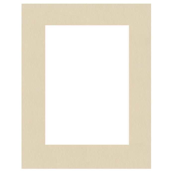 Passepartout 30x30 cm - 18x18 cm Panna