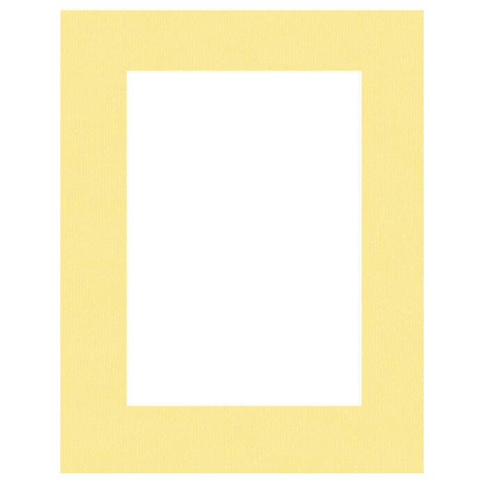 Passepartout 30x30 cm - 20x20 cm Giallo