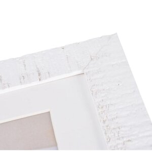 Marco de madera Driftwood 20x20 cm blanco