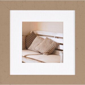 Marco de madera Driftwood 20x20 cm beige