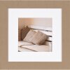Marco de madera Driftwood 20x20 cm beige