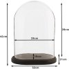 Vajilla de cristal 6GL1267 Clayre Eef