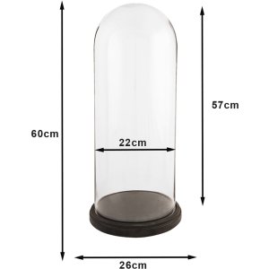 Cubierta de cristal para comedor 5GL0009 Clayre Eef