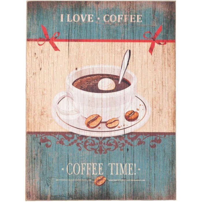 62829 Clayre Eef Decoración mural CAFÉ