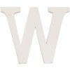 Carta W - 10x8 cm MDF