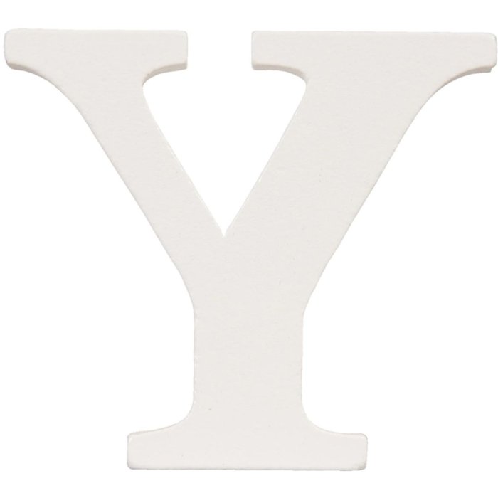 Letra Y - 9x8 cm MDF