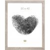 Marco de madera S45R moldura de bloque 15x30 cm luz
