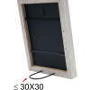 Marco de madera S45R moldura de bloque 15x30 cm luz