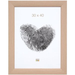 Marco de madera S53G roble 10x15 cm