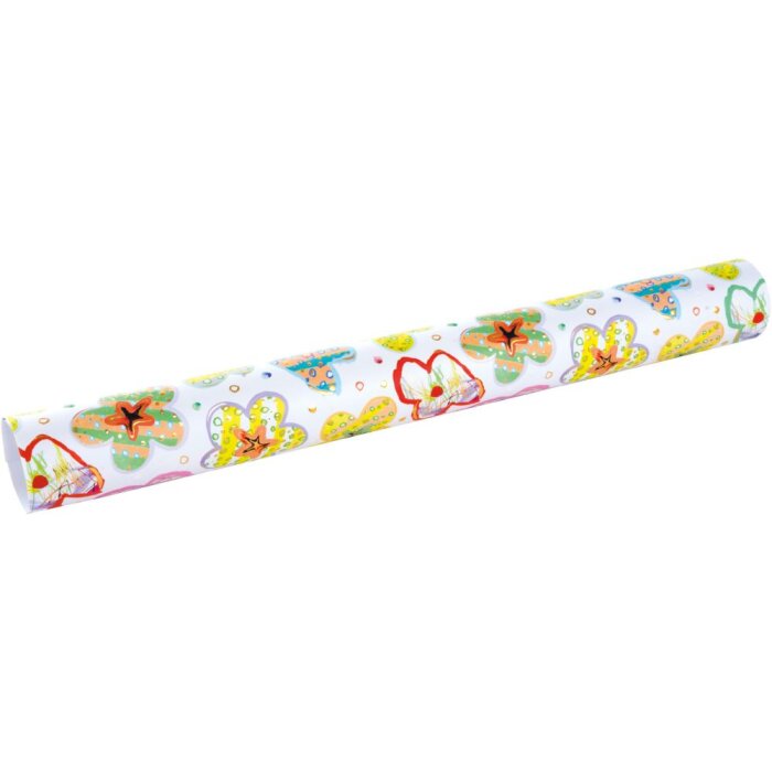Goldbuch Papel de regalo Fantasia blanco 50x70 cm