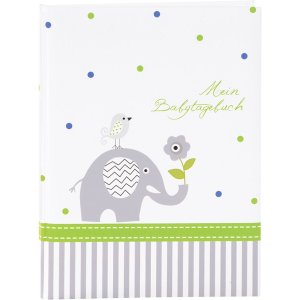 Goldbook Diario del bebé Babyworld Elefante 21x28...