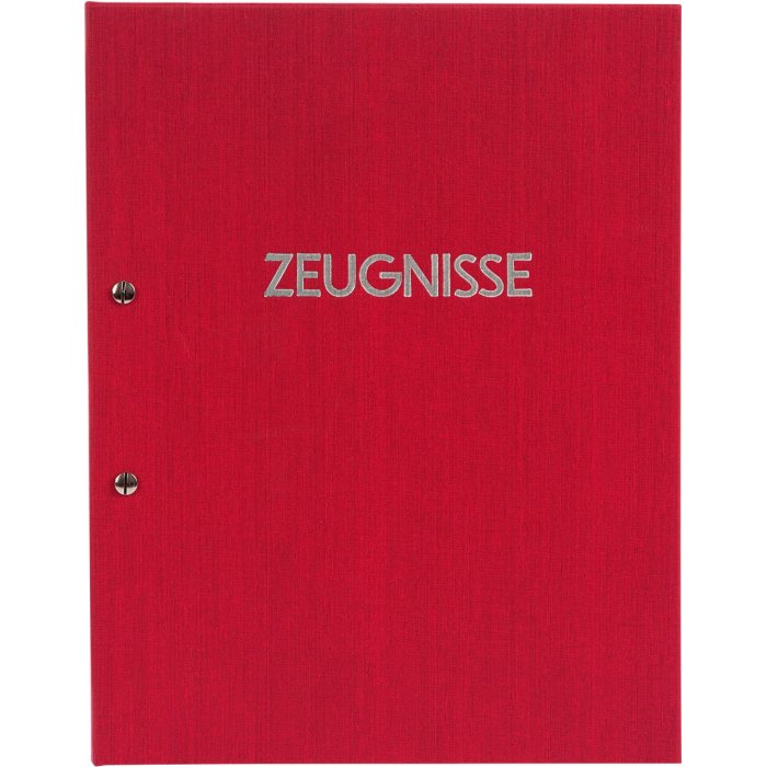 Carpeta de informes Colores rojo