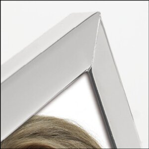 Marco 10x15 cm plateado