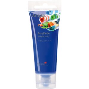 Pintura acrílica, azul oscuro, 75 ml