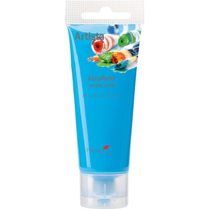 Pintura acrílica, turquesa, 75 ml