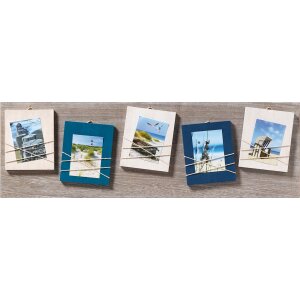 Marco de Galería La Casa azul, para 5 fotos 8x11 cm