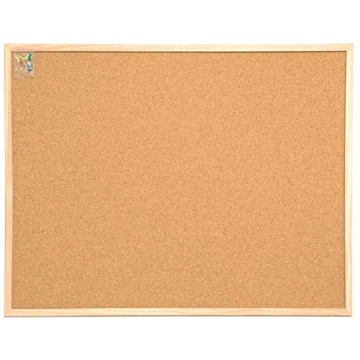 Tablero de corcho 30x40 - 60x80 cm