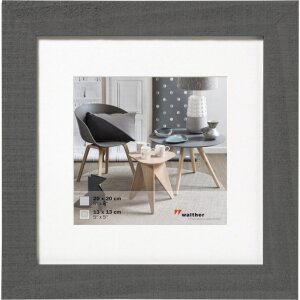 Marco de madera Walther HOME de 10x15 cm a 70x100 cm con Passepartout