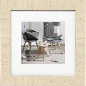 Marco de madera Walther HOME de 10x15 cm a 70x100 cm con Passepartout