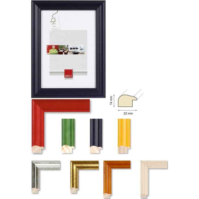 Ceanothe Marco de madera Circee de 10x15 cm a 60x80 cm