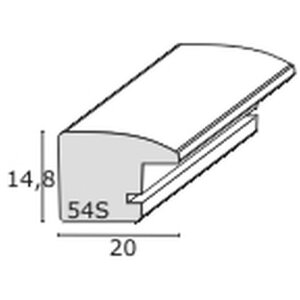 Marco de madera Deknudt S54SH