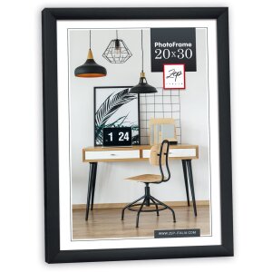 ZEP Marco de plástico New Easy 20x30 cm negro