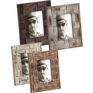 Marco de fotos de madera Liam 10x15 cm y 13x18 cm 4 colores