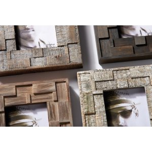 Marco de fotos de madera Liam 10x15 cm y 13x18 cm 4 colores