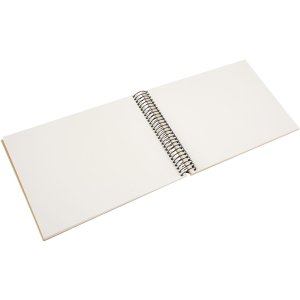 Goldbuch Álbum espiral Bella Vista arena 24x17 cm 40 páginas blancas