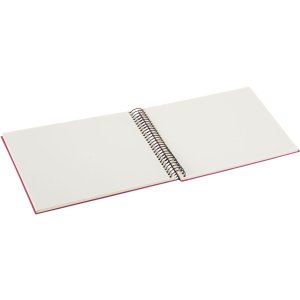 Goldbuch Álbum espiral Bella Vista fucsia 24x17 cm 40 páginas blancas