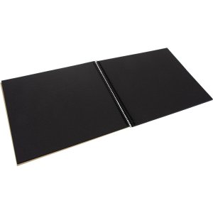 Goldbuch Álbum espiral Bella Vista arena 35x30 cm 40 páginas negras