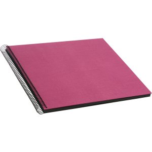 Goldbuch Álbum espiral Bella Vista fucsia 35x30 cm 40 páginas negro