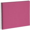 Goldbuch Álbum espiral Bella Vista fucsia 35x30 cm 40 páginas negro
