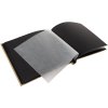 Goldbuch álbum con tapa de rosca Bella Vista arena 30x25 cm 40 páginas negras