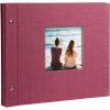 Goldbuch Álbum de rosca Bella Vista fucsia 30x25 cm 40 páginas negras