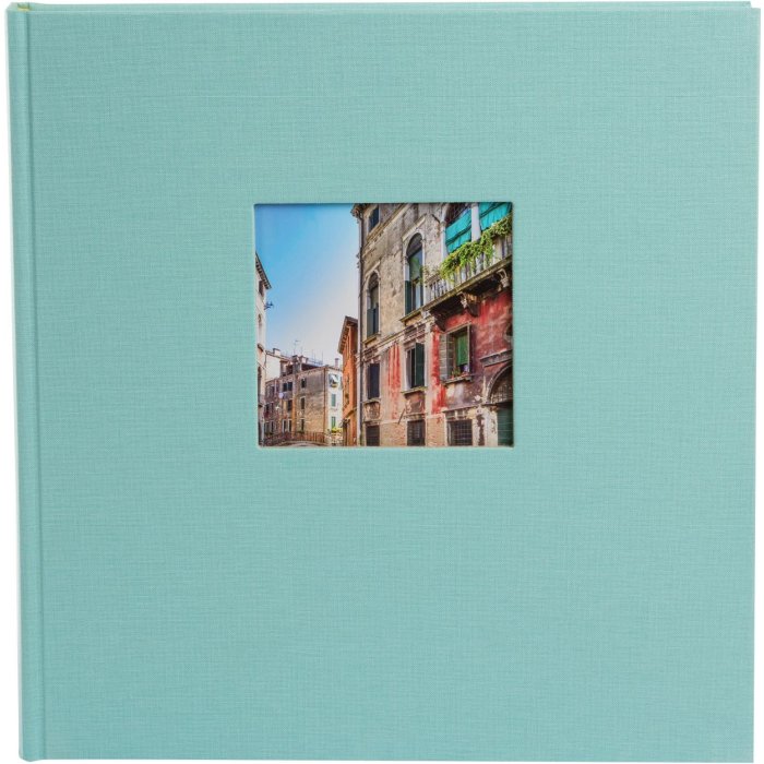 Goldbuch Álbum de Fotos Bella Vista Trend 30x31 cm aqua 60 páginas blancas