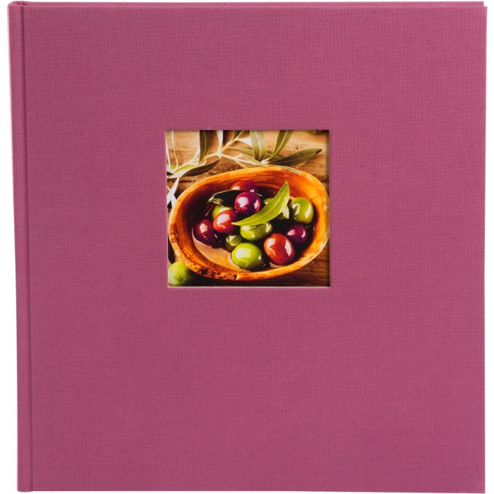 Goldbuch Álbum de Fotos Bella Vista Trend fucsia 30x31 cm 60 páginas blancas